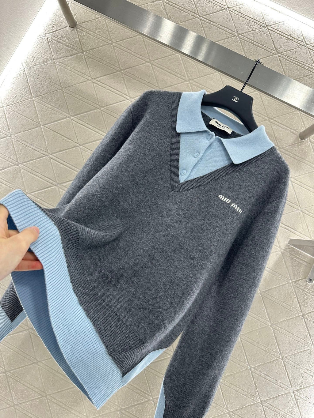 Sindy lattice combination blue